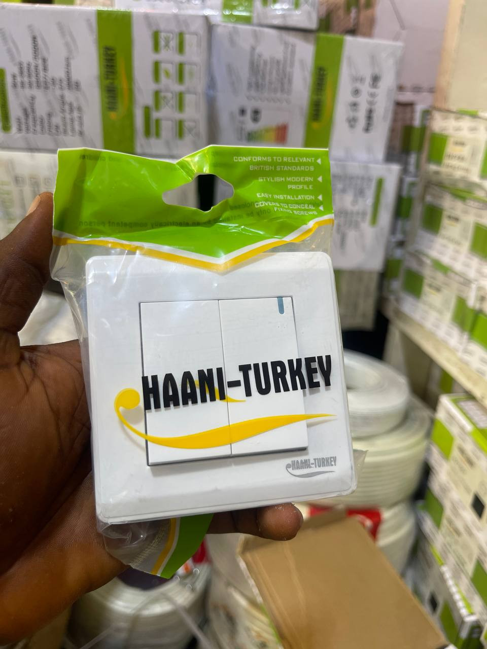 2 Gang 2Way Switch Haani