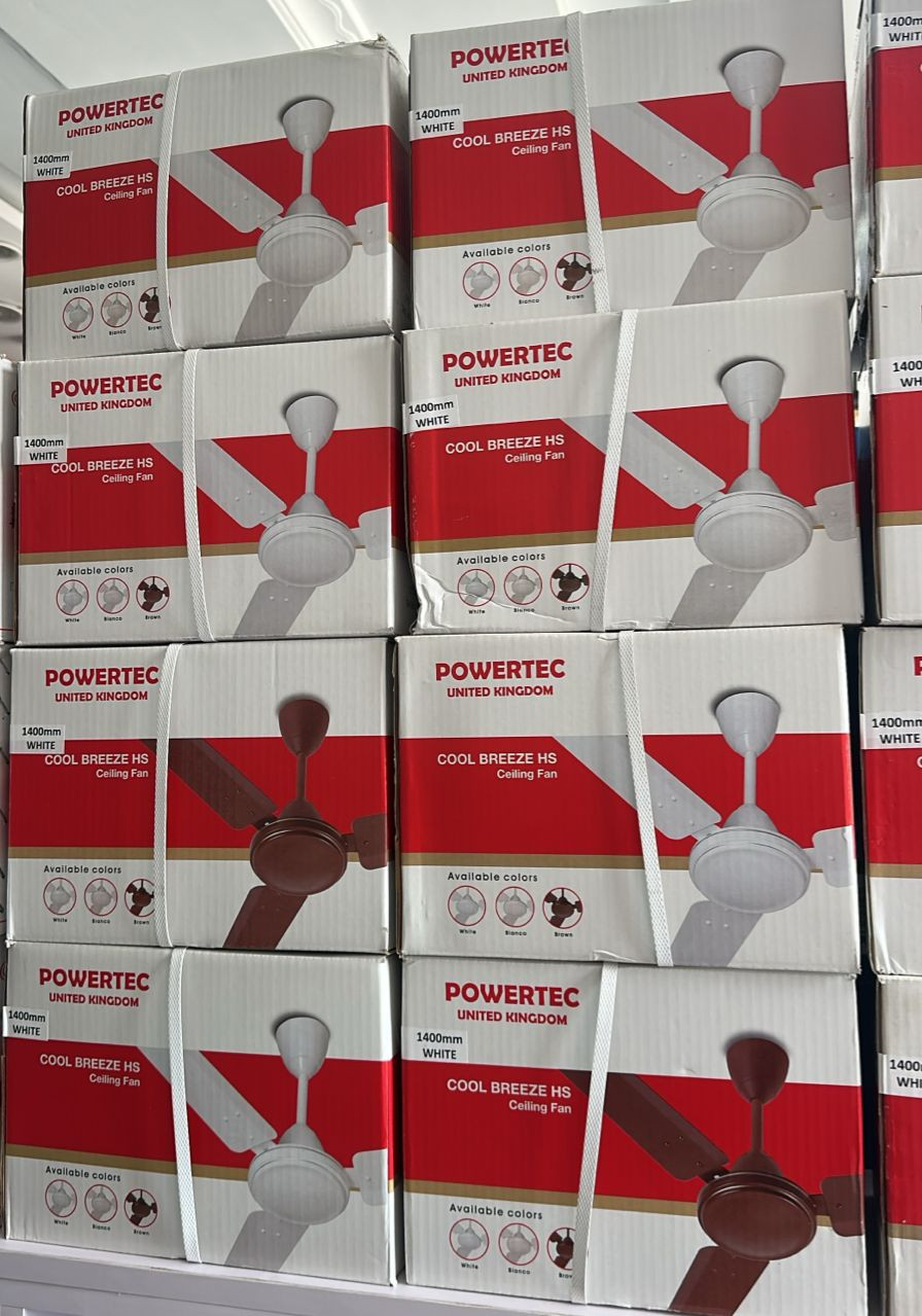 Powertec ceiling fan long blade