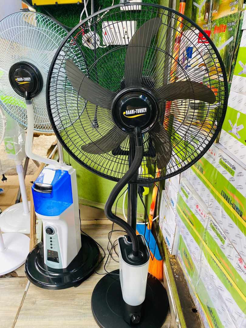 Rechargeable Solar standing Fan