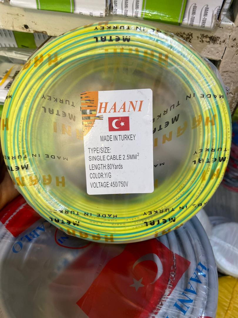 2.5mm Haani cable earth